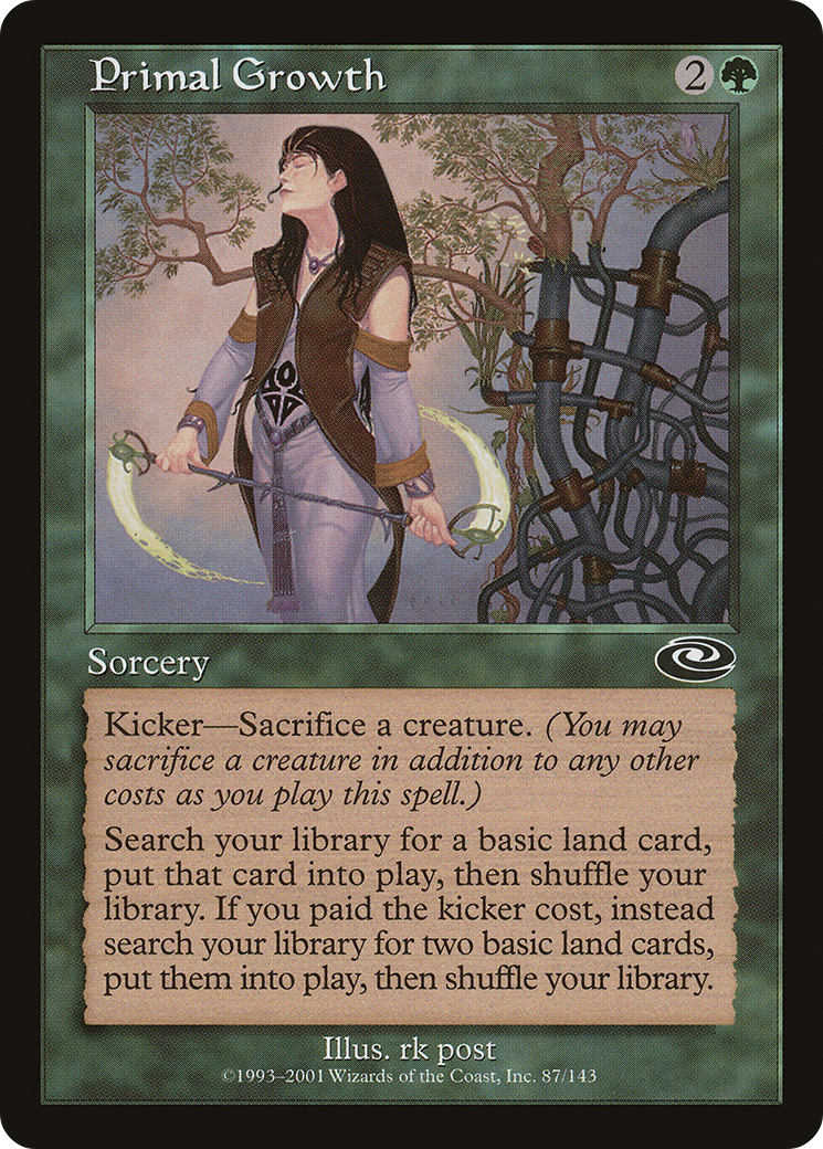 Image of Primal Growth (PLS-087) - Planeshift Foil