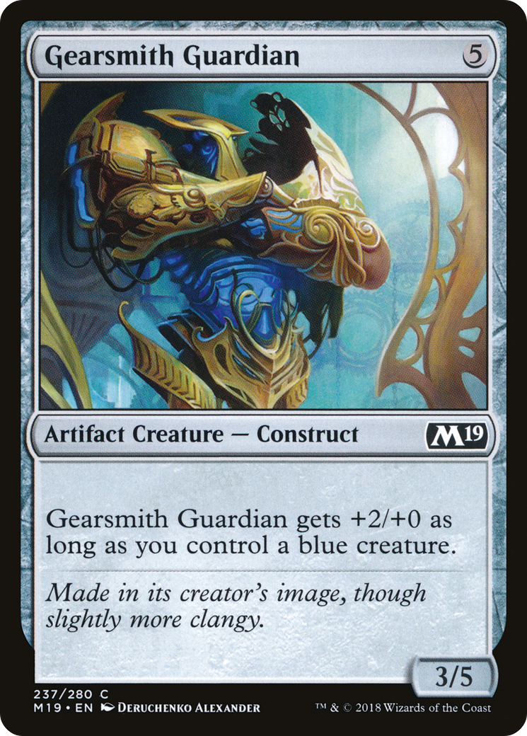 Image of Gearsmith Guardian (M19-237) - Core Set 2019 Foil