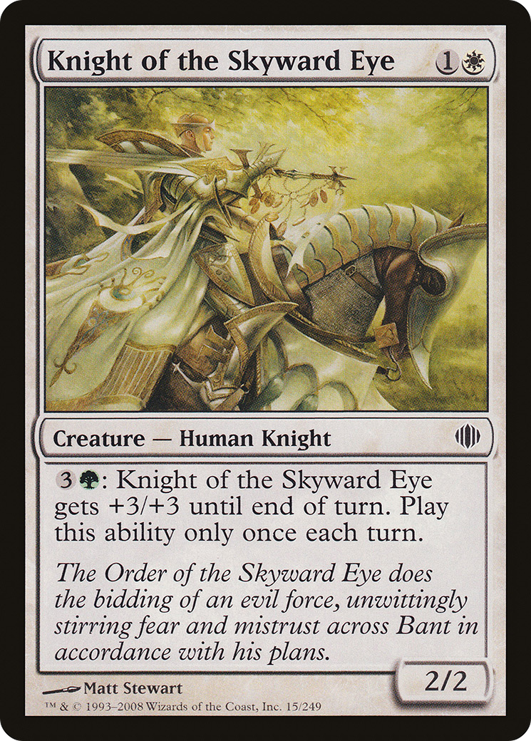 Image of Knight of the Skyward Eye (ALA-015) - Shards of Alara