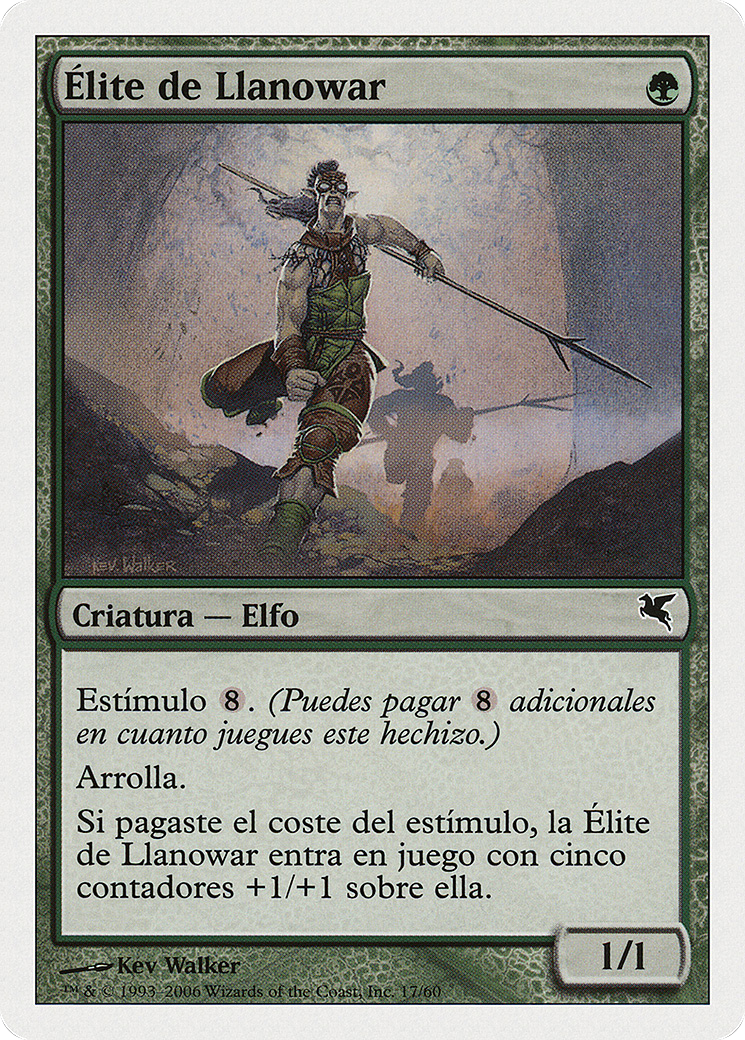Image of Llanowar Elite (Spanish) - 