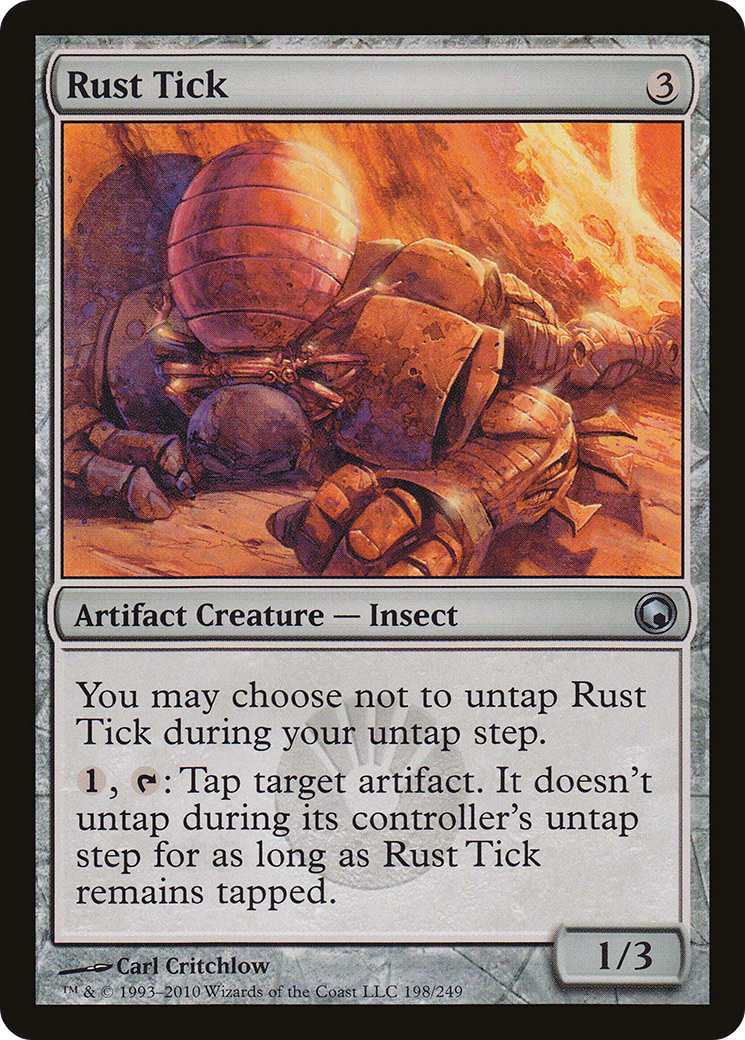 Image of Rust Tick (SOM-198) - Scars of Mirrodin