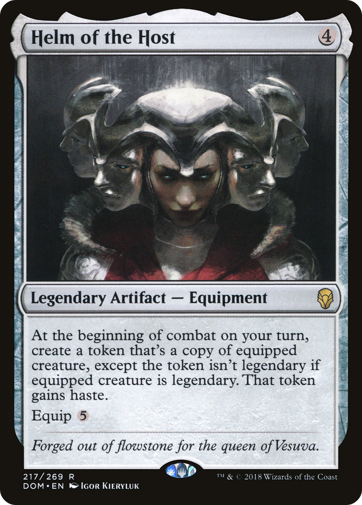Image of Helm of the Host (DOM-217) - Dominaria Foil