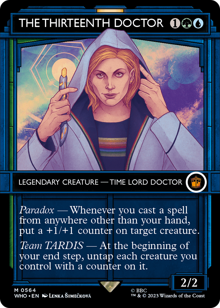 Image of The Thirteenth Doctor (Showcase) (WHO-564) - Doctor Who: (Showcase) (Borderless)
