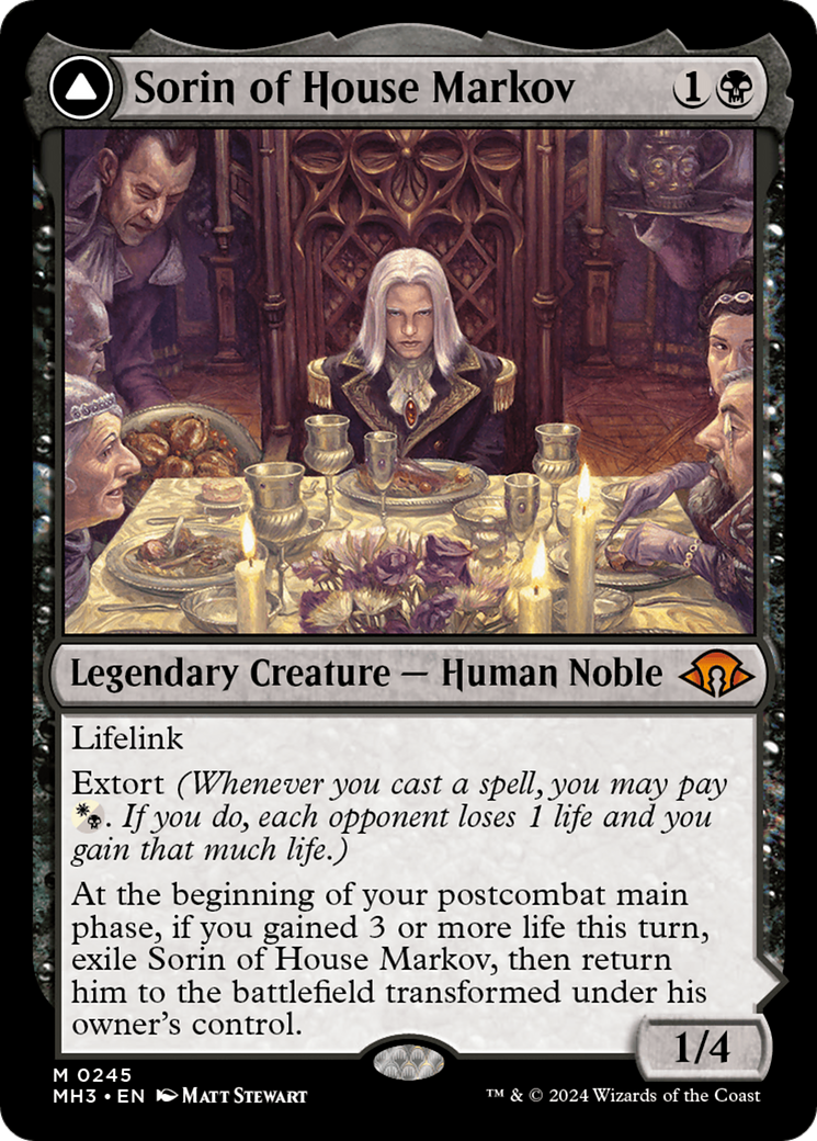 Image of Sorin of House Markov (MH3-245) - Modern Horizons 3