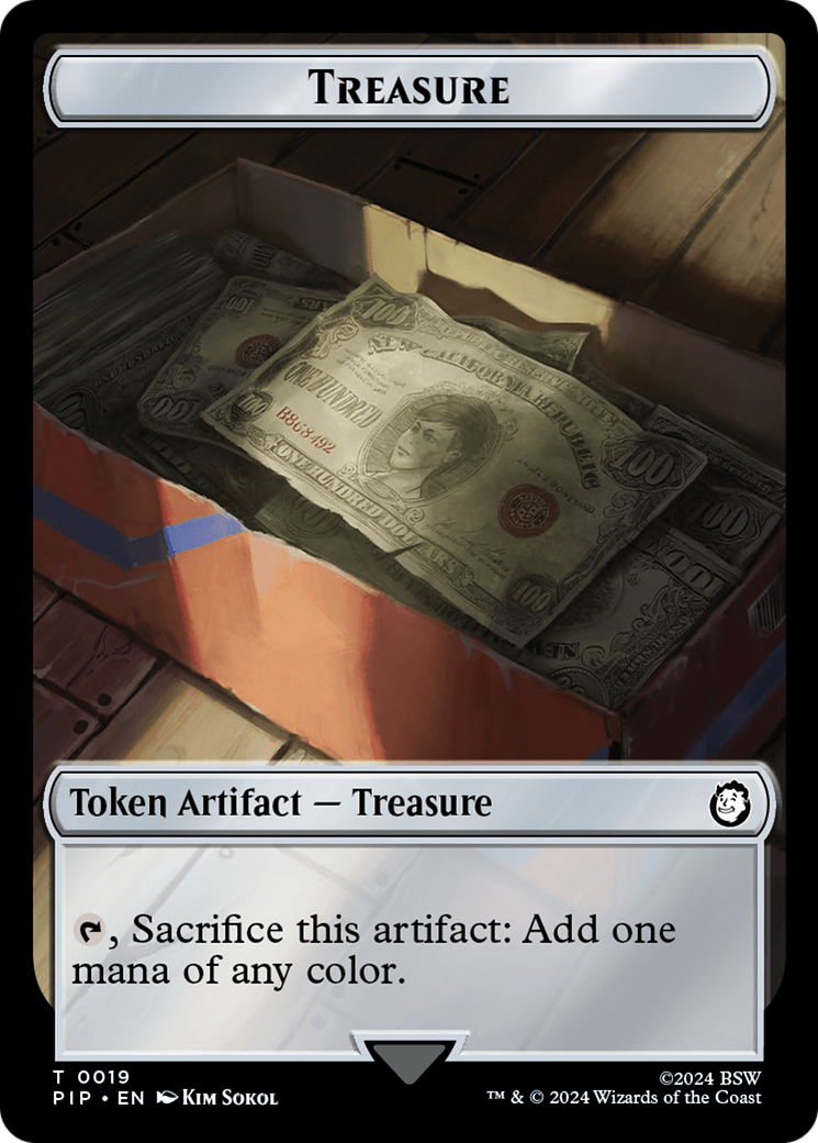 Image of Treasure (TPIP-019) - Fallout Tokens Foil