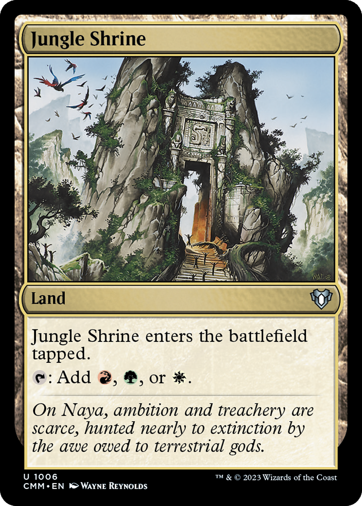 Image of Jungle Shrine (CMM-1006) - Commander Masters