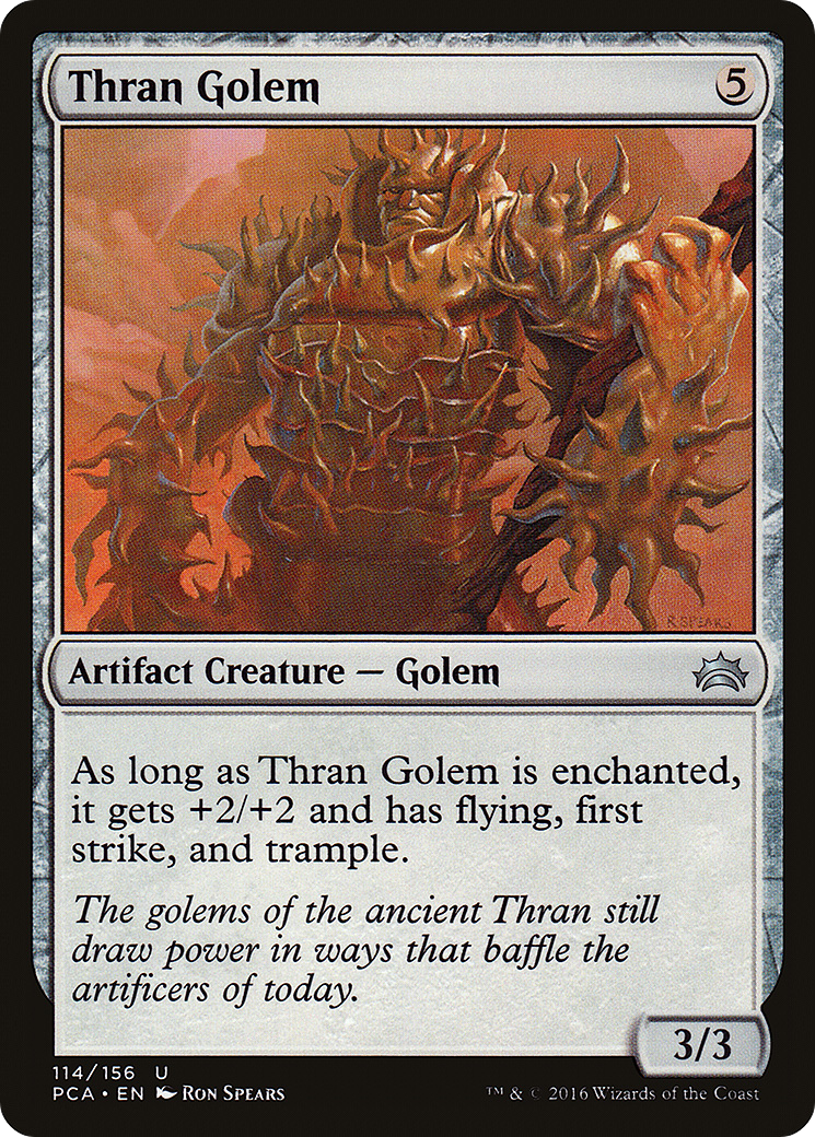 Image of Thran Golem (PCA-114) - Planechase Anthology