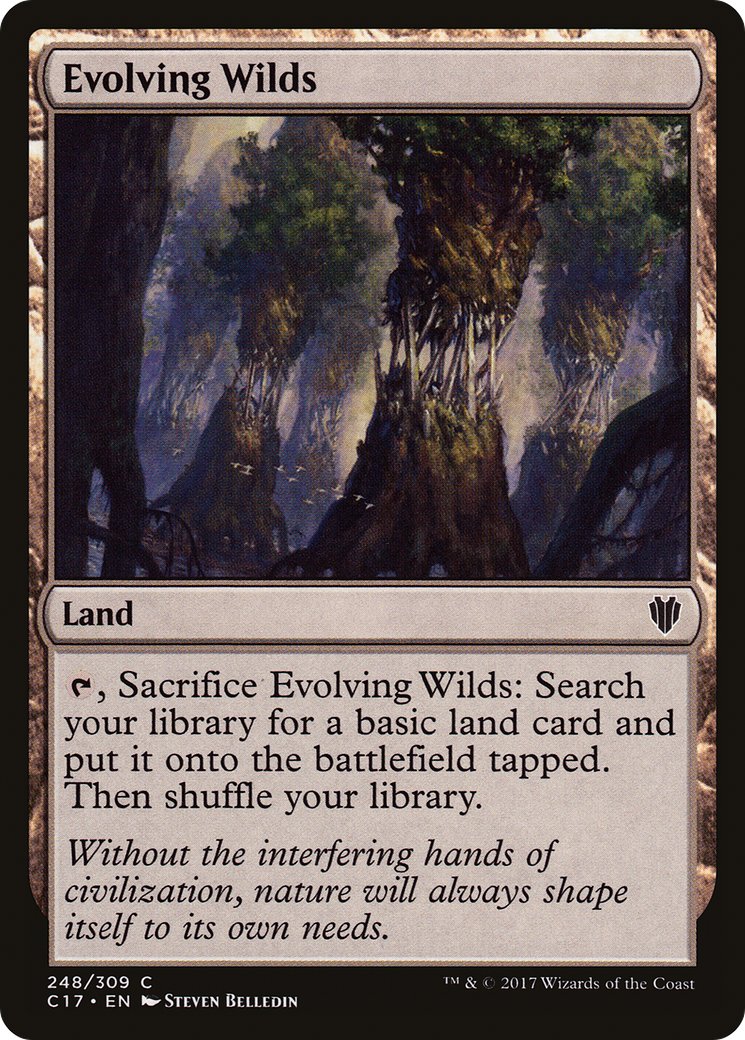 Image of Evolving Wilds (C17-248) - Commander 2017