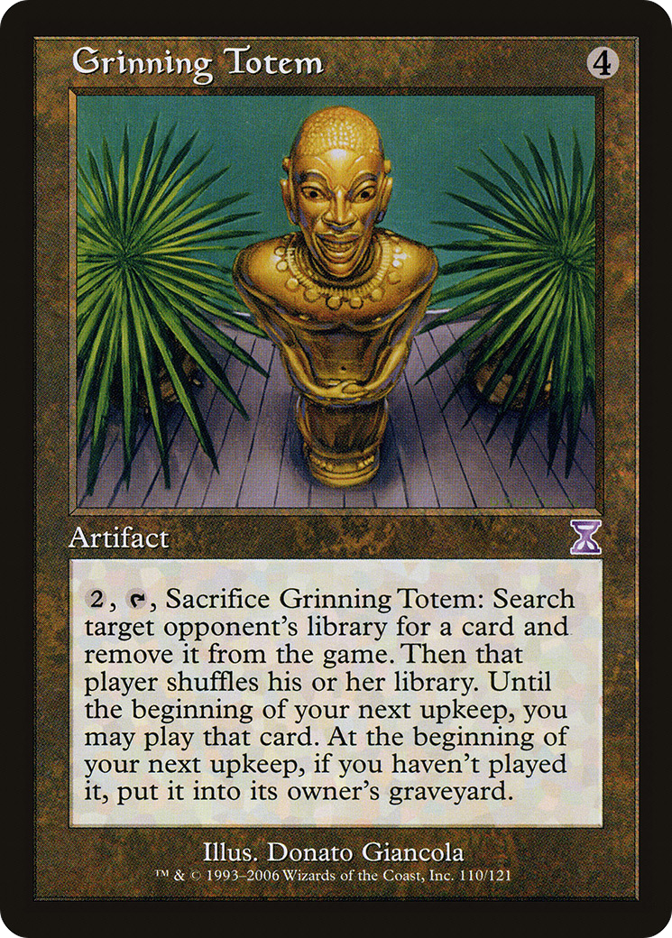 Image of Grinning Totem (TSB-110) - Time Spiral Timeshifted Foil