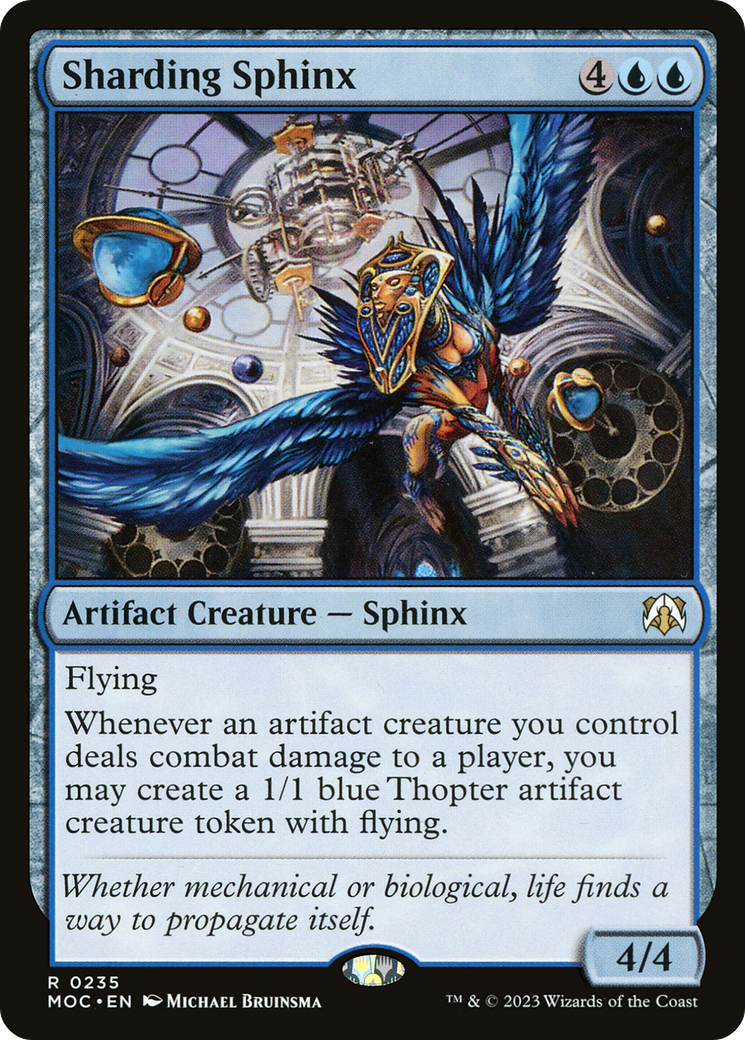 Image of Sharding Sphinx (MOC-235) - March of the Machine Commander
