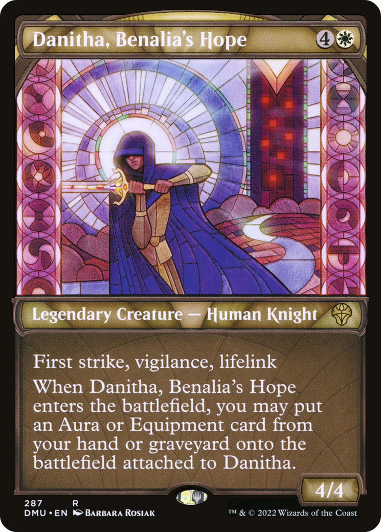 Image of Danitha, Benalia's Hope (Showcase) (DMU-287) - Dominaria United: (Showcase) Foil