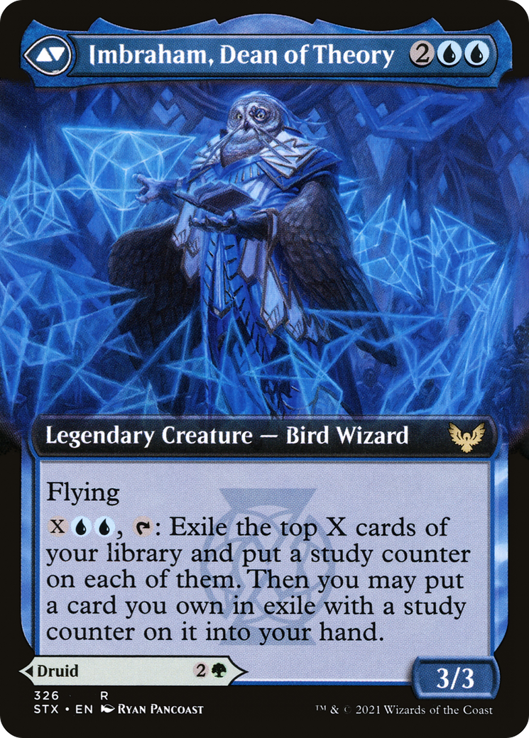 Image of Kianne, Dean of Substance (Extended Art) (STX-326) - Strixhaven: School of Mages: (Extended Art) Foil