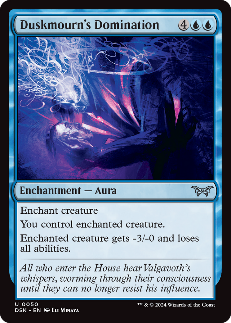 Image of Duskmourn's Domination (DSK-050) - Duskmourn: House of Horror Foil