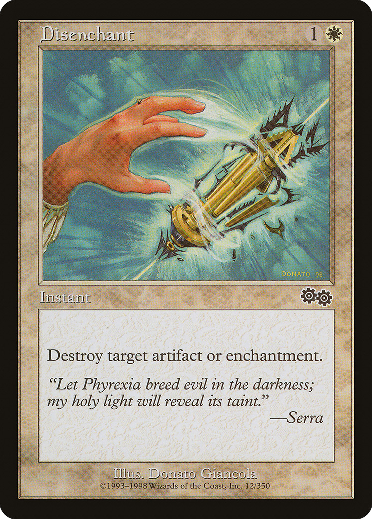 Image of Disenchant (USG-012) - Urza's Saga