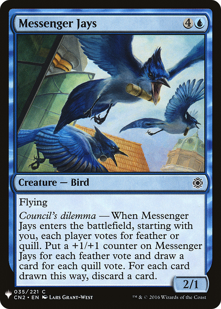 Image of Messenger Jays (LIST-035) - The List