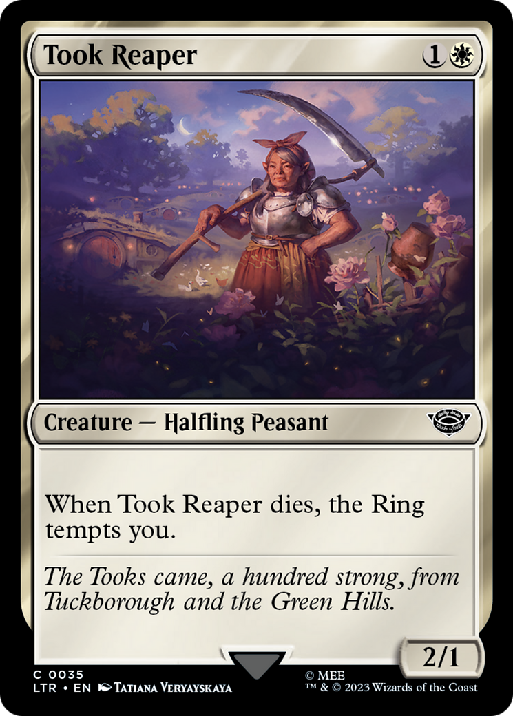 Image of Took Reaper (LTR-035) - The Lord of the Rings: Tales of Middle-earth Foil