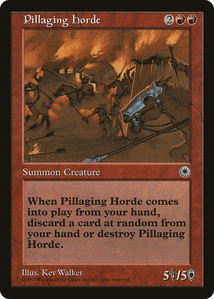 Image of Pillaging Horde (POR-) - Portal