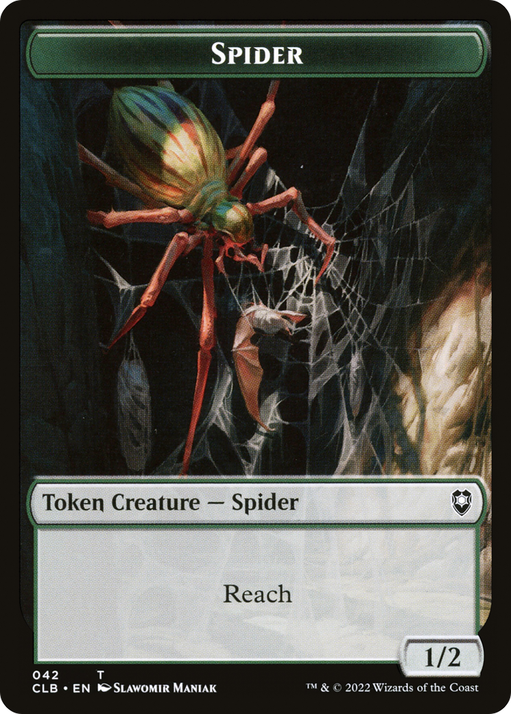 Image of Spider (TCLB-042) - Battle for Baldur's Gate Tokens