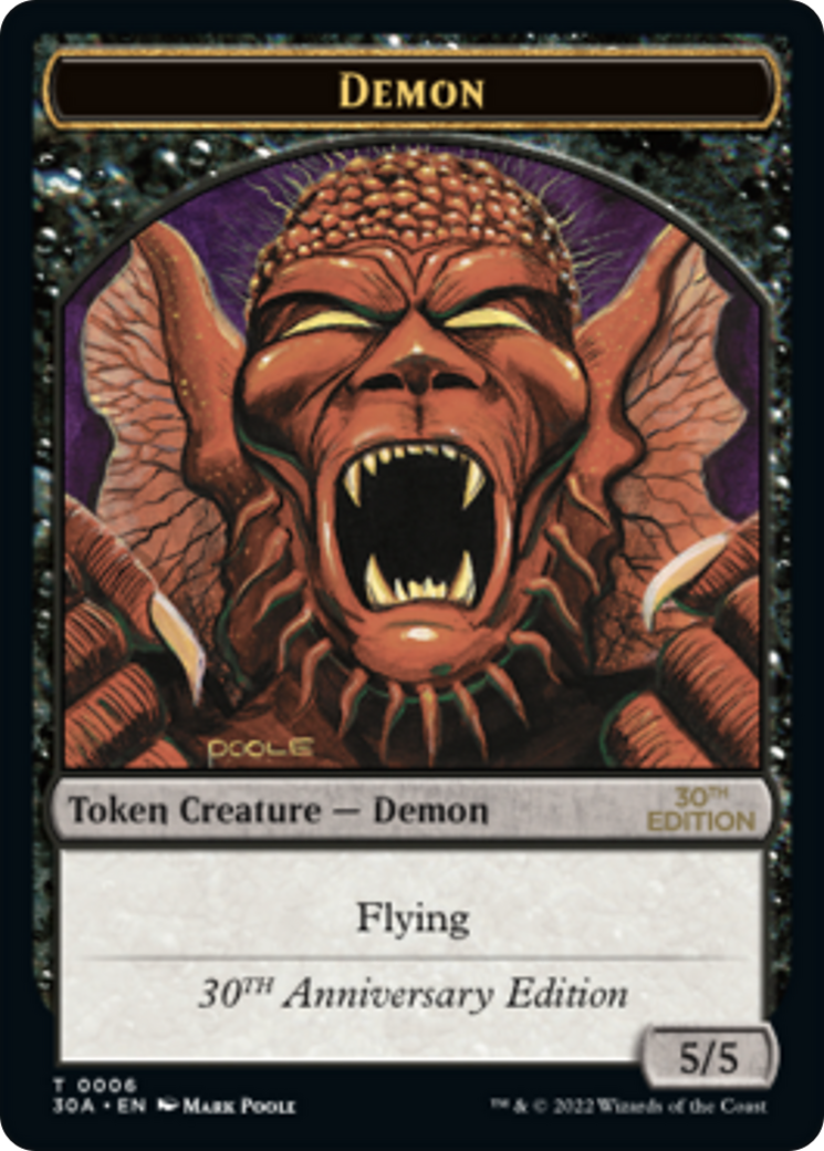 Image of Demon Token (30A-006) - 30th Anniversary Tokens