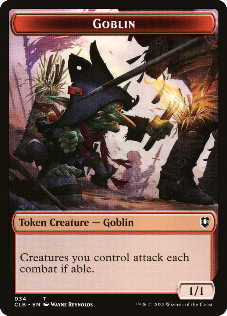 Image of Goblin (TCLB-034) - Battle for Baldur's Gate Tokens