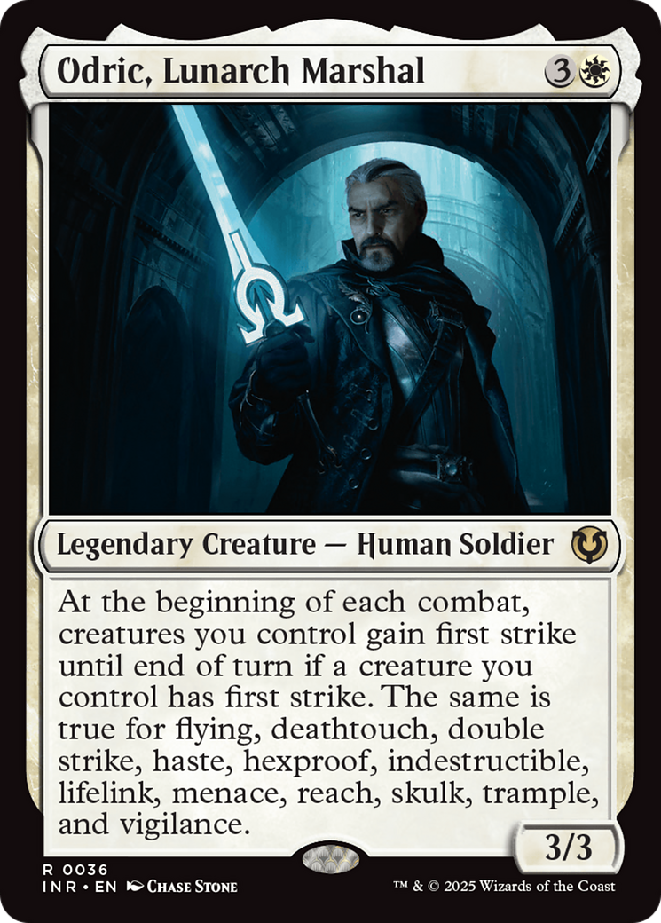 Image of Odric, Lunarch Marshal (INR-036) - Innistrad Remastered Foil