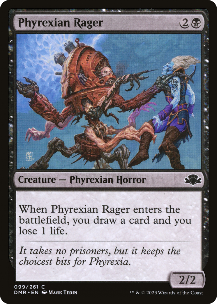 Image of Phyrexian Rager (DMR-099) - Dominaria Remastered