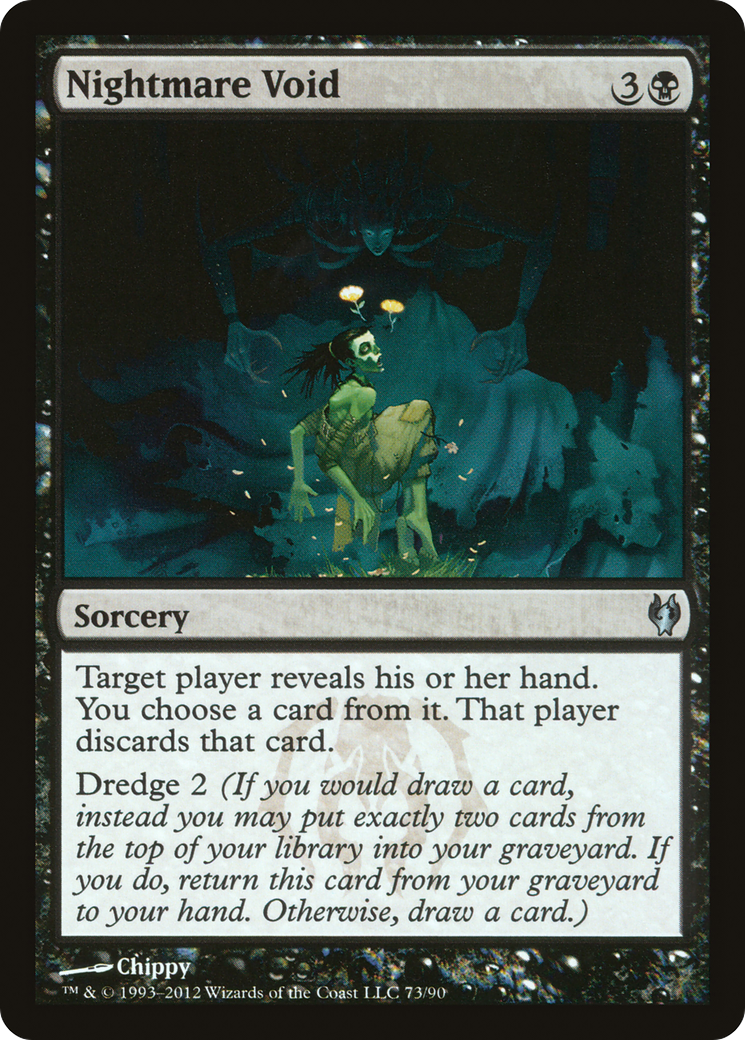Image of Nightmare Void (DDJ-073) - Duel Decks: Izzet vs. Golgari