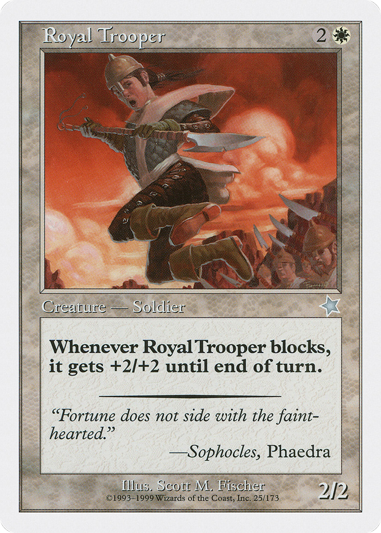 Image of Royal Trooper (S99-025) - Starter 1999