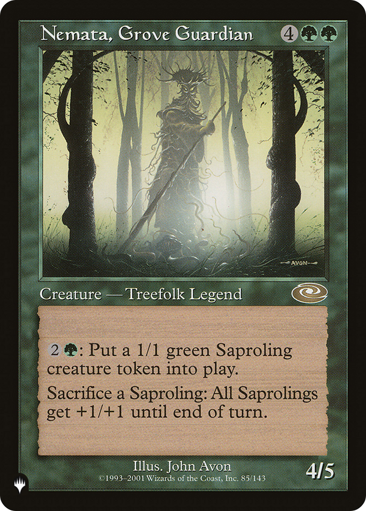 Image of Nemata, Grove Guardian (LIST-PLS-85) - The List