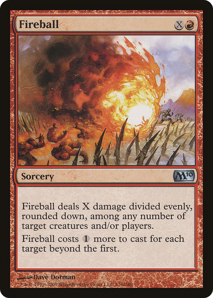 Image of Fireball (M10-136) - Magic 2010