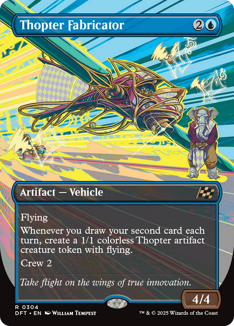 Image of Thopter Fabricator (Borderless) (DFT-304) - Aetherdrift (Borderless)
