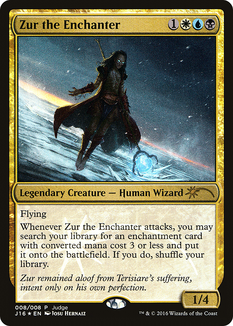 Image of Zur the Enchanter (JDG-008) - Judge Gift Cards 2016 Foil