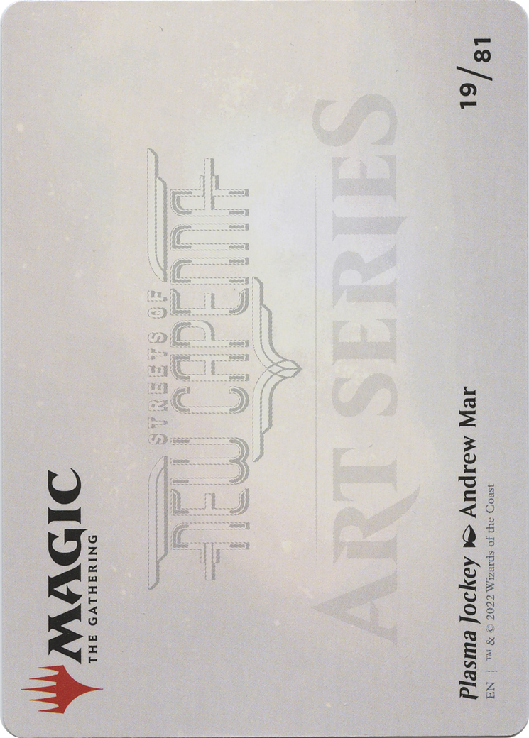 Image of Plasma Jockey // Plasma Jockey (ASNC-019) - New Capenna Art Series (Borderless) Foil