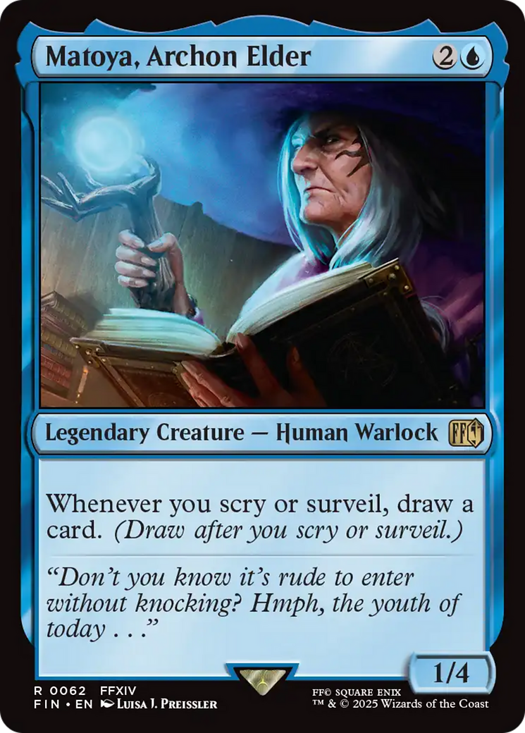 Image of Matoya, Archon Elder (FIN-062) - FINAL FANTASY Foil