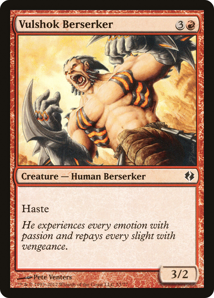 Image of Vulshok Berserker (DDI-053) - Duel Decks: Venser vs. Koth
