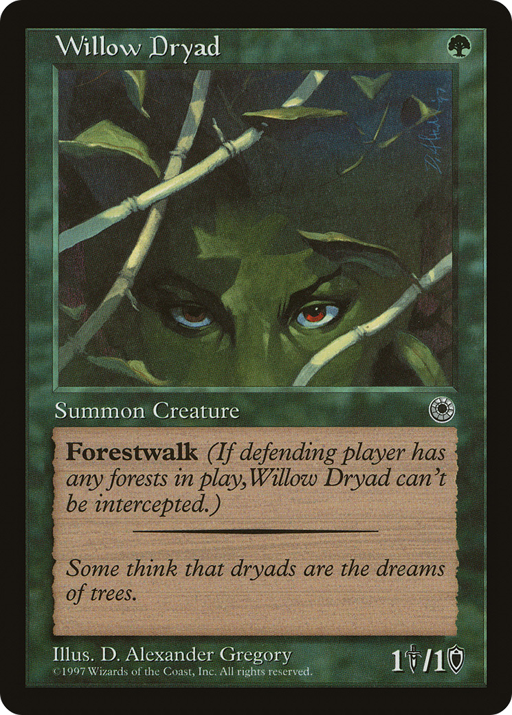 Image of Willow Dryad (POR-) - Portal