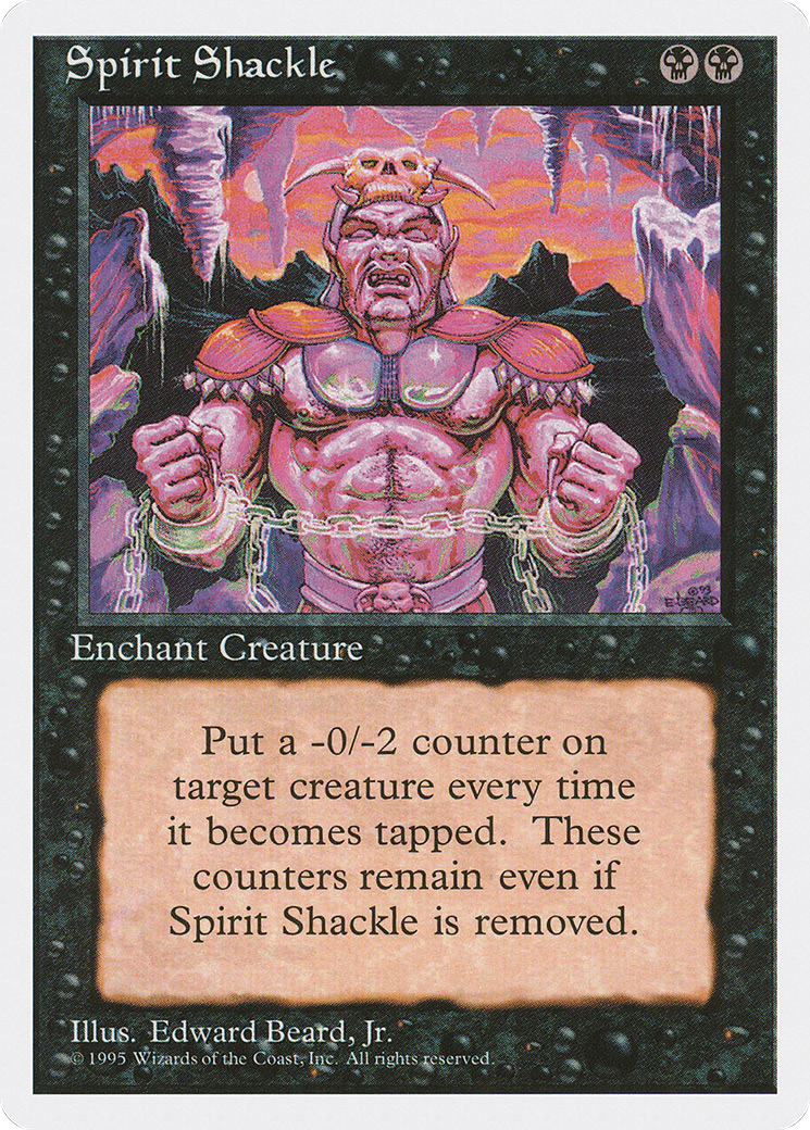 Image of Spirit Shackle (4ED-) - Fourth Edition