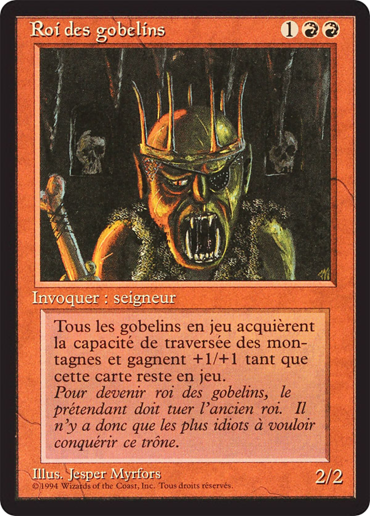 Image of Goblin King (FBB-) - Foreign Black Border