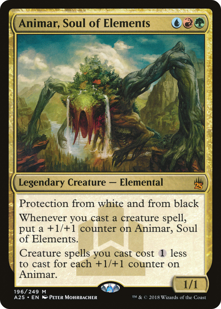 Image of Animar, Soul of Elements (A25-196) - Masters 25 Foil