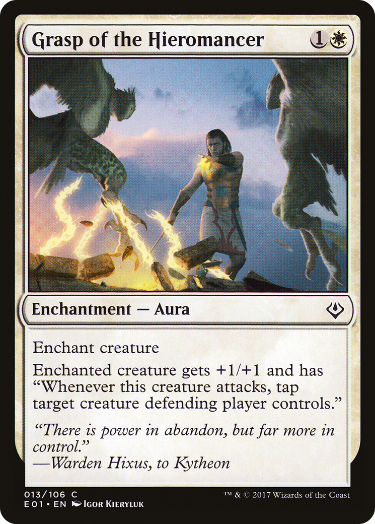 Image of Grasp of the Hieromancer (AC2-013) - Archenemy: Nicol Bolas