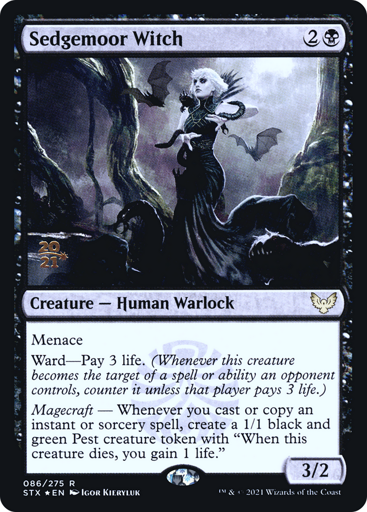 Image of Sedgemoor Witch (PRE-086) - Strixhaven: School of Mages Promos Foil