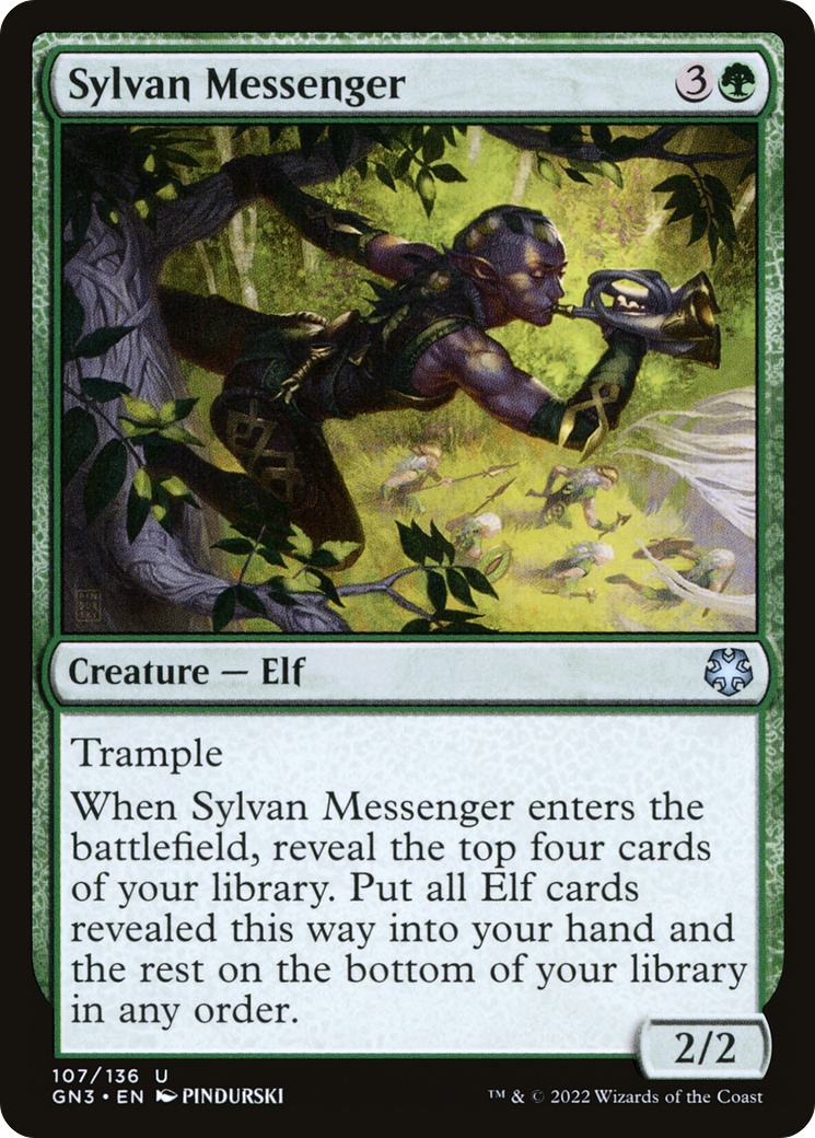 Image of Sylvan Messenger (GN3-107) - Game Night: Free-for-All