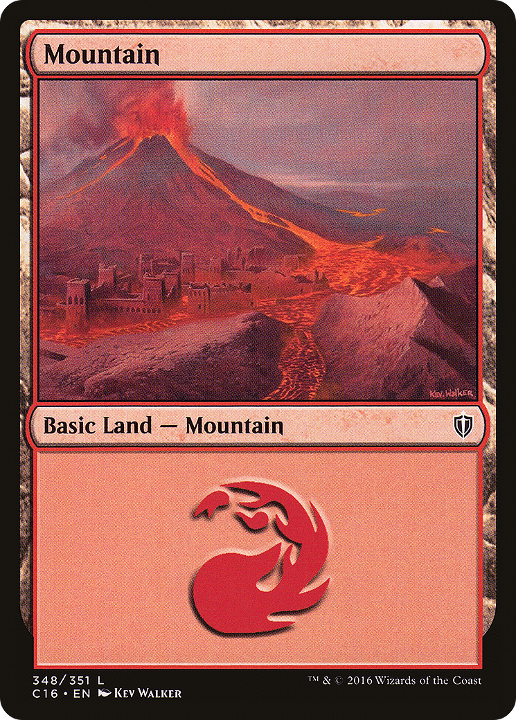 Image of Mountain (348) (C16-348) - Commander 2016