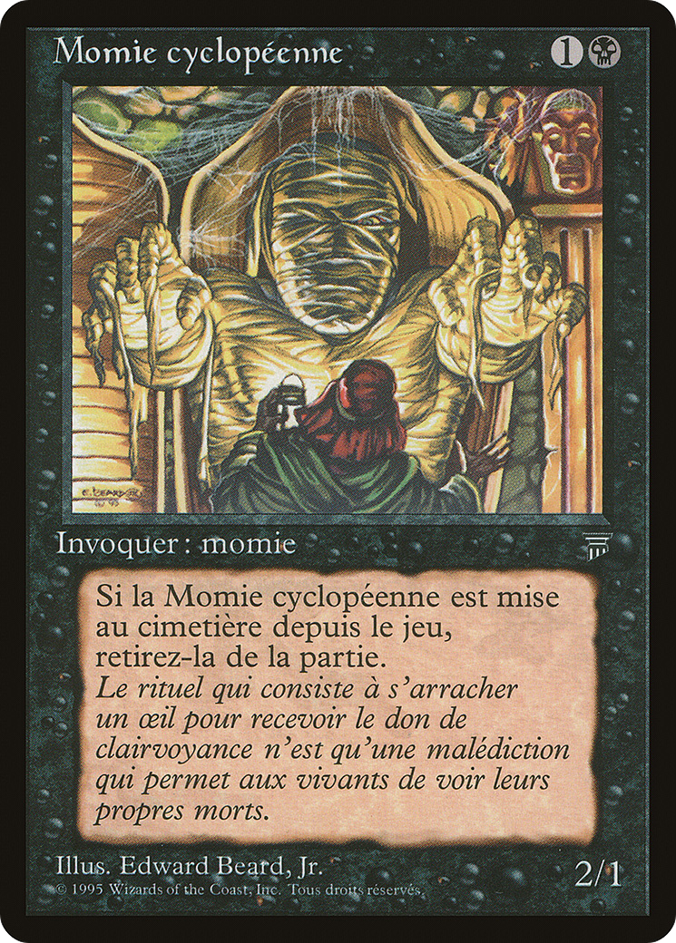 Image of Cyclopean Mummy (French) - 