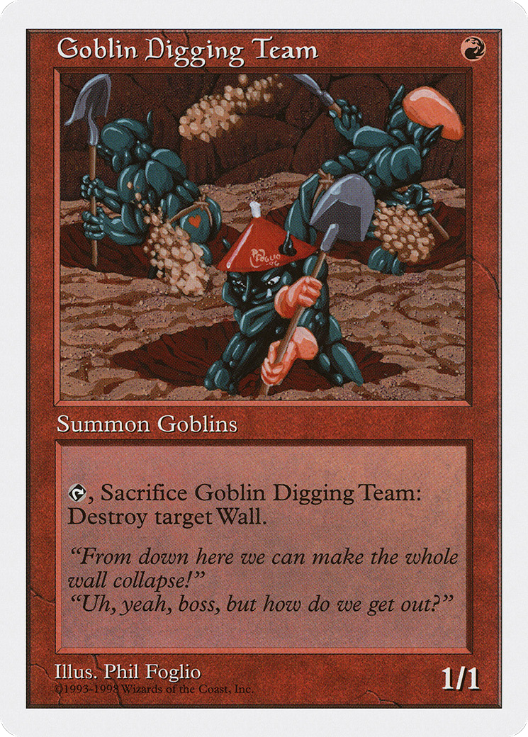 Image of Goblin Digging Team (ATH-028) - Anthologies