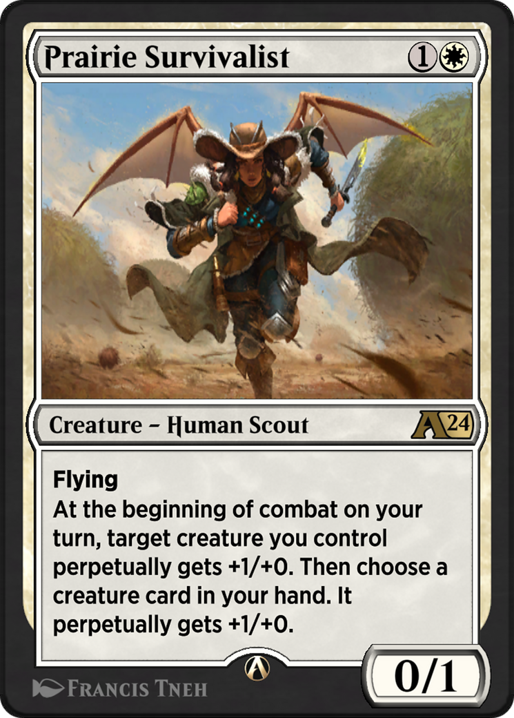 Image of Prairie Survivalist (YOTJ-001) - Alchemy: Outlaws of Thunder Junction