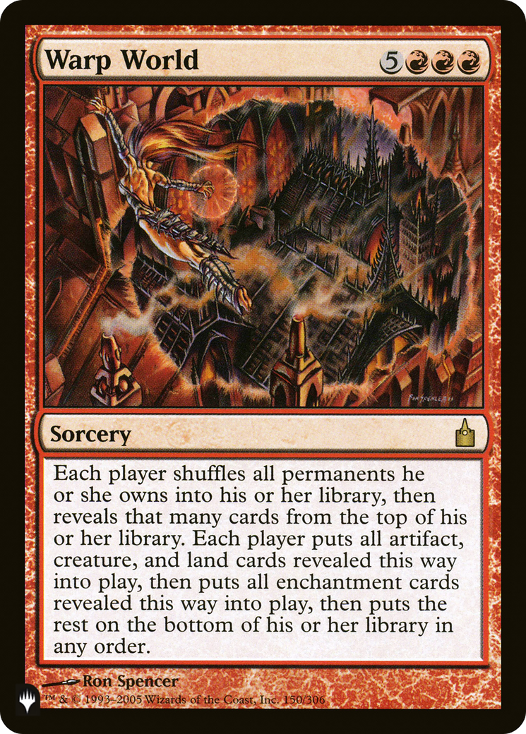 Image of Warp World (LIST-150/306) - The List