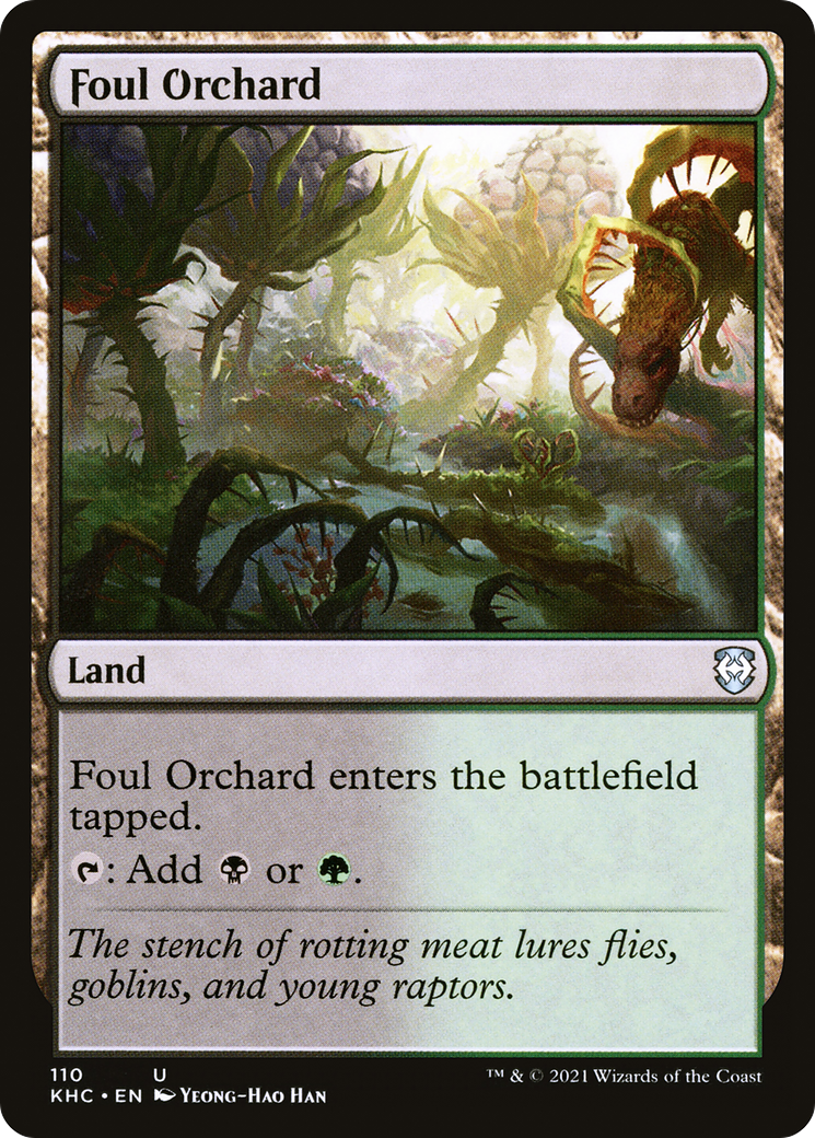 Image of Foul Orchard (KHC-110) - Kaldheim Commander