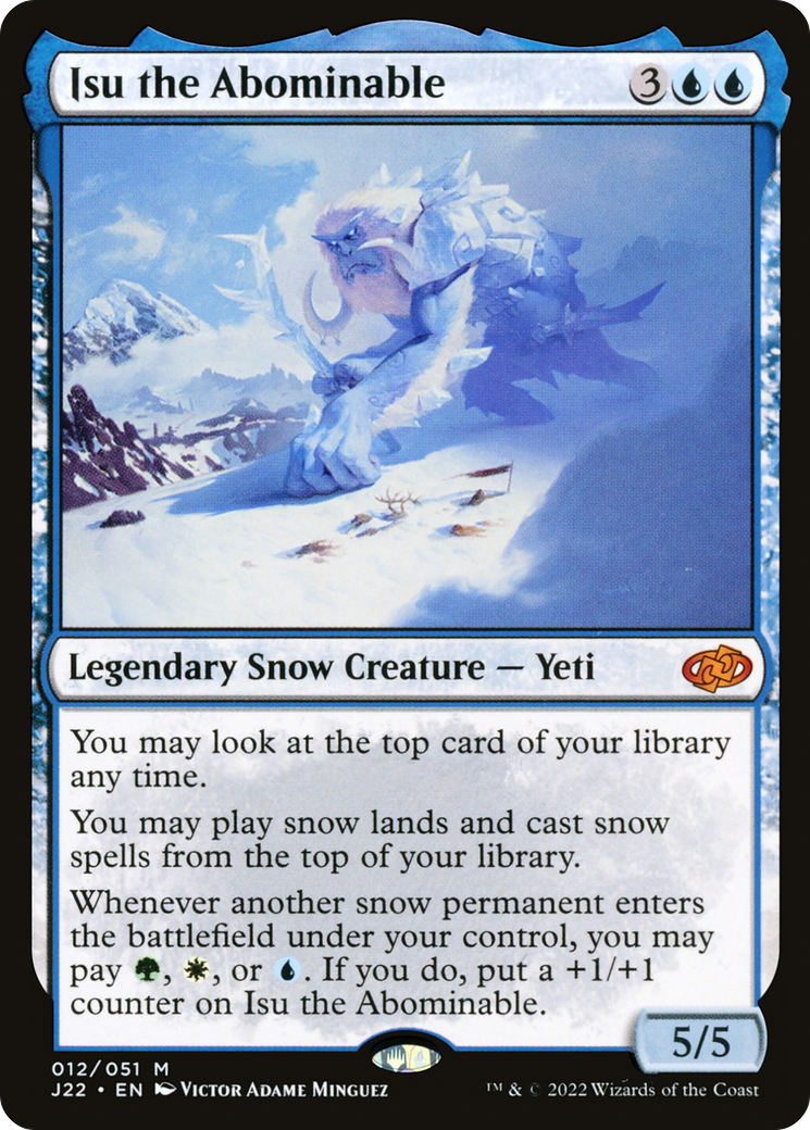 Image of Isu the Abominable (J22-012) - Jumpstart 2022: (snow)