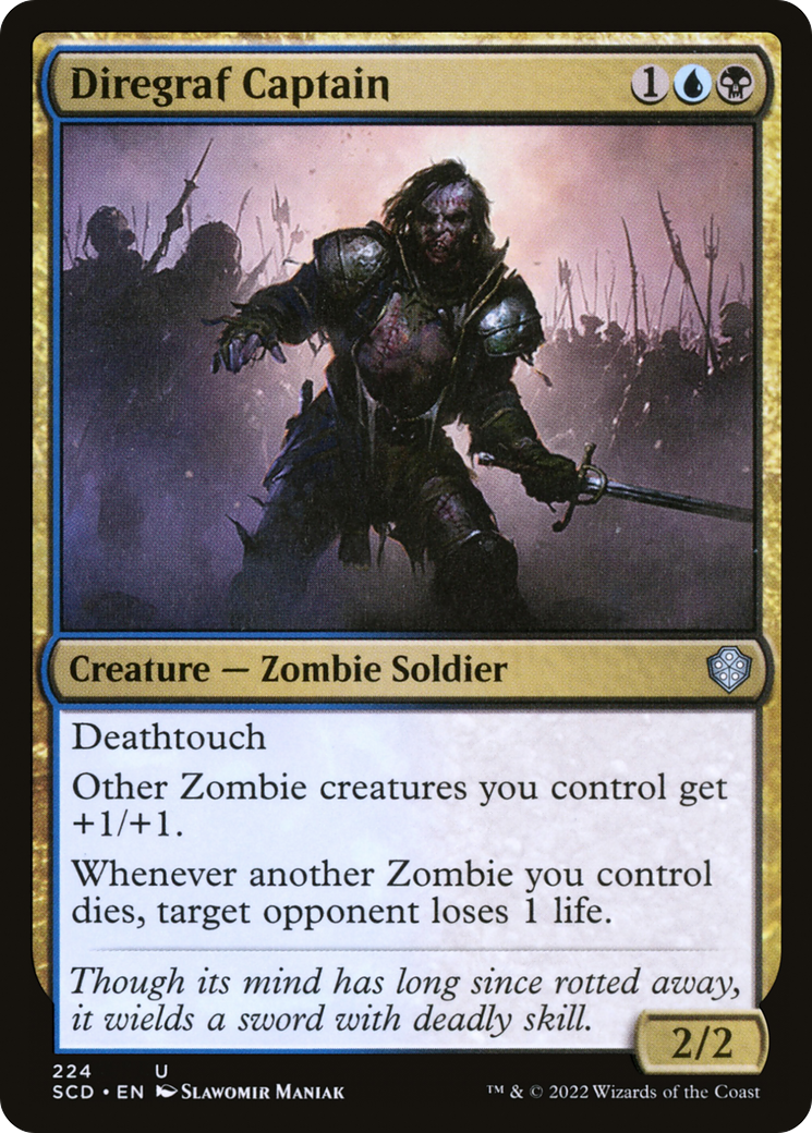 Image of Diregraf Captain (SCD-224) - Starter Commander Decks